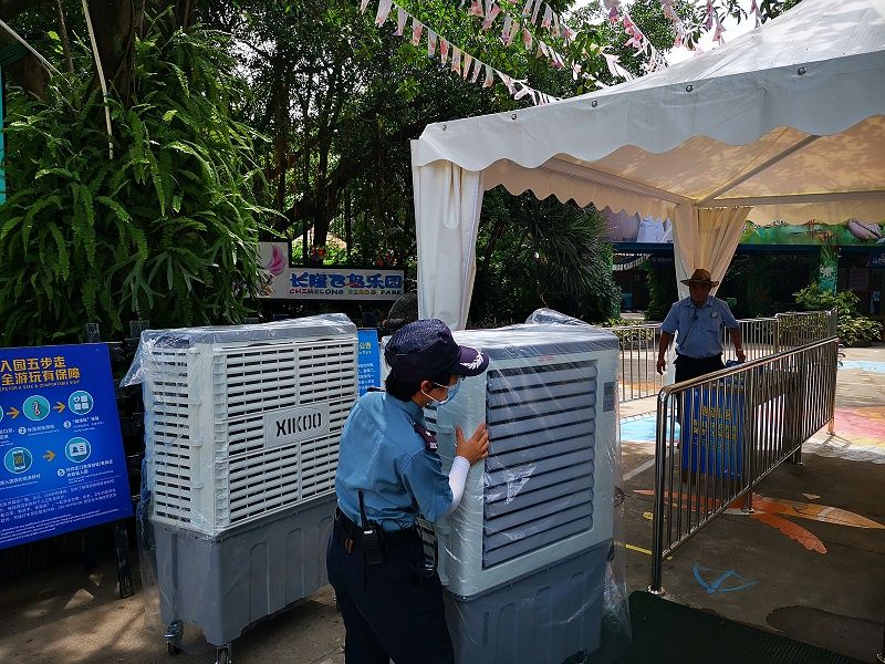 長隆樂園戶外場所降溫-移動式冷風(fēng)機(jī).jpg
